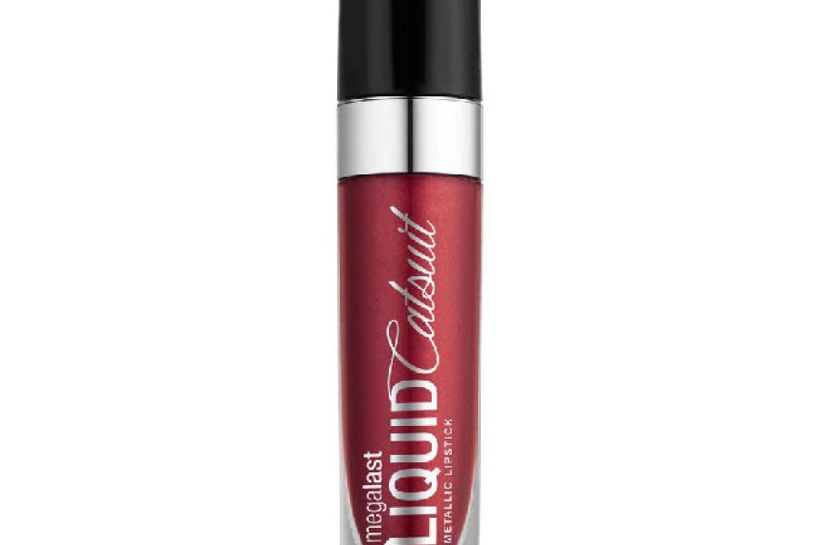 Wet n Wild Megalast Liquid Catsuit Metallic Lipstick - Life's No Pink-Nic