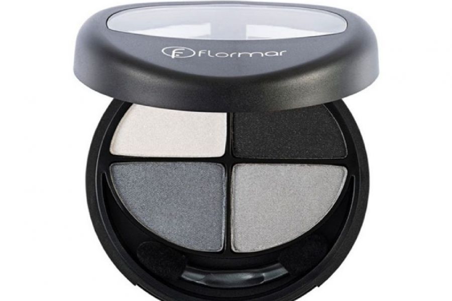 Flormar Quartet Eye Shadow - 404 Black Suffle
