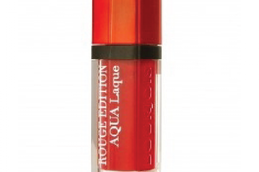 Bourjois- Rouge Edition Aqua Laque Lipstick - 05 Red My Lips, 0.27 Oz