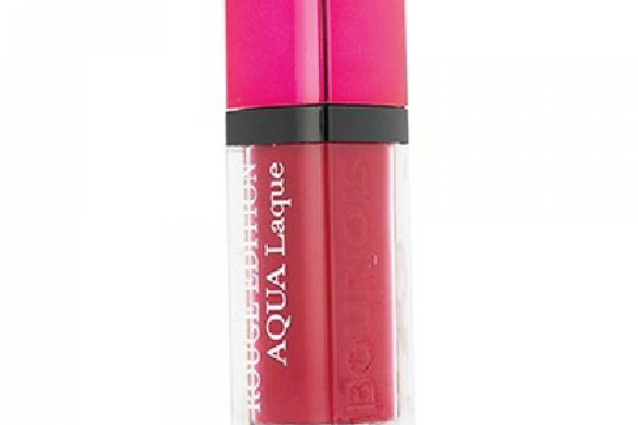 Bourjois- Rouge Edition Aqua Laque Lipstick - 07 Fuchsia Perche, 7.7 ml