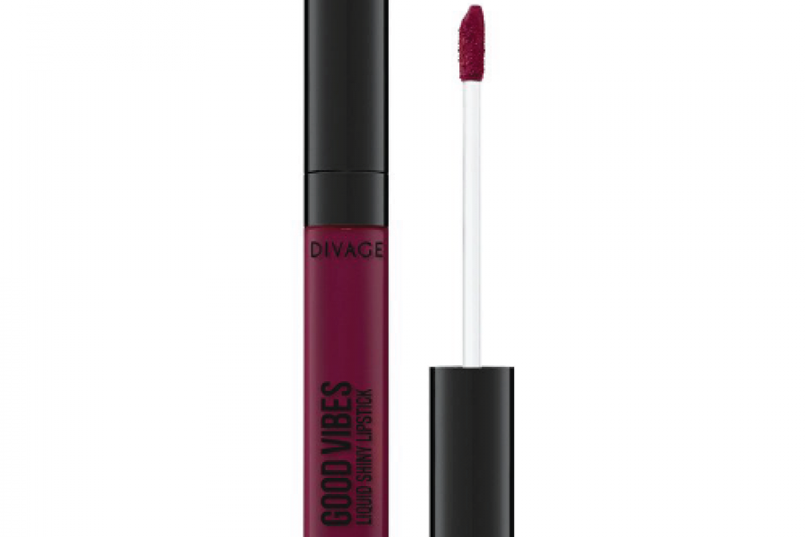 Divage -Good Vibes Liquid Shiny Lipstick No. 07 - Bordeaux (4.5ml)
