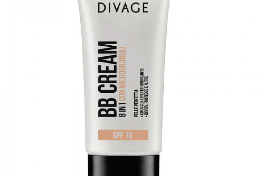 Divage- BB Cream 8 in 1 Con Microgranuli SPF 15 No. 02 - Beige (25ml)