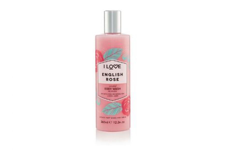 I Love Bodywash English Rose 360ML