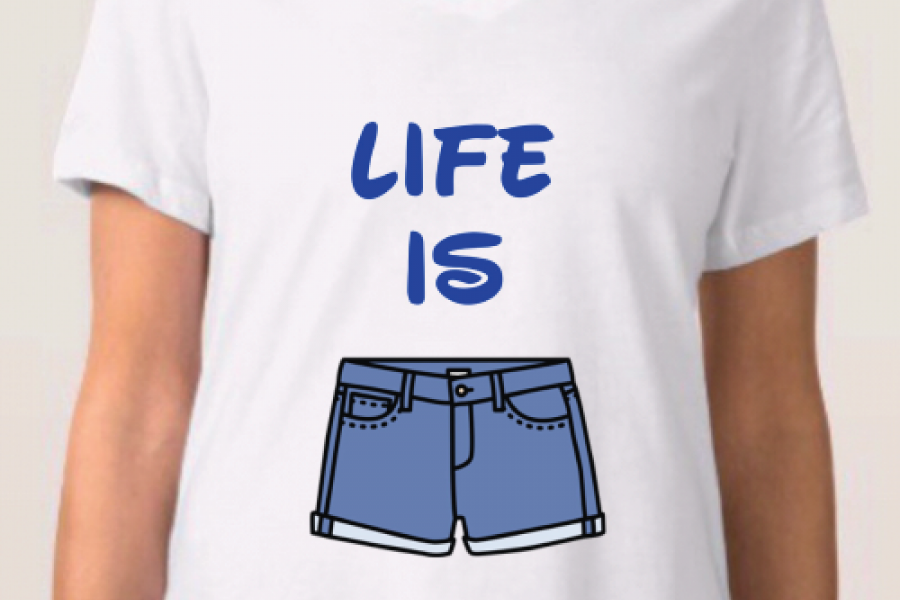 Reemster Teasers - Life Is Short Humor Tshirt