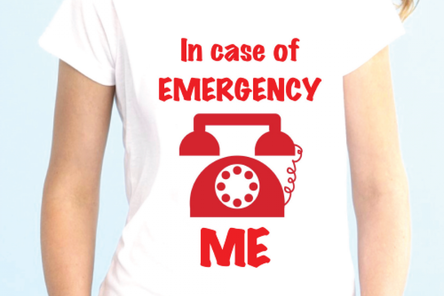 Reemster Teasers - In Case Of Emergency Call Me Tshirt